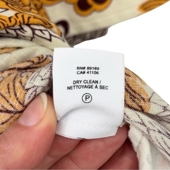 10 Crosby Derek Lam 8 Buffy Utility Dress Multi Midi Length Linen-Blend Pockets - Picture 12 of 15